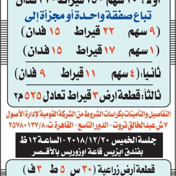 الشركة القومية لادارة الاصول والاستثمار
