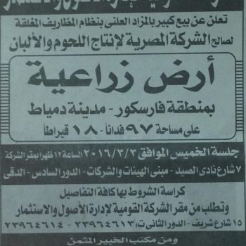 الشركه القوميه لاداره الاصول والاستثمار